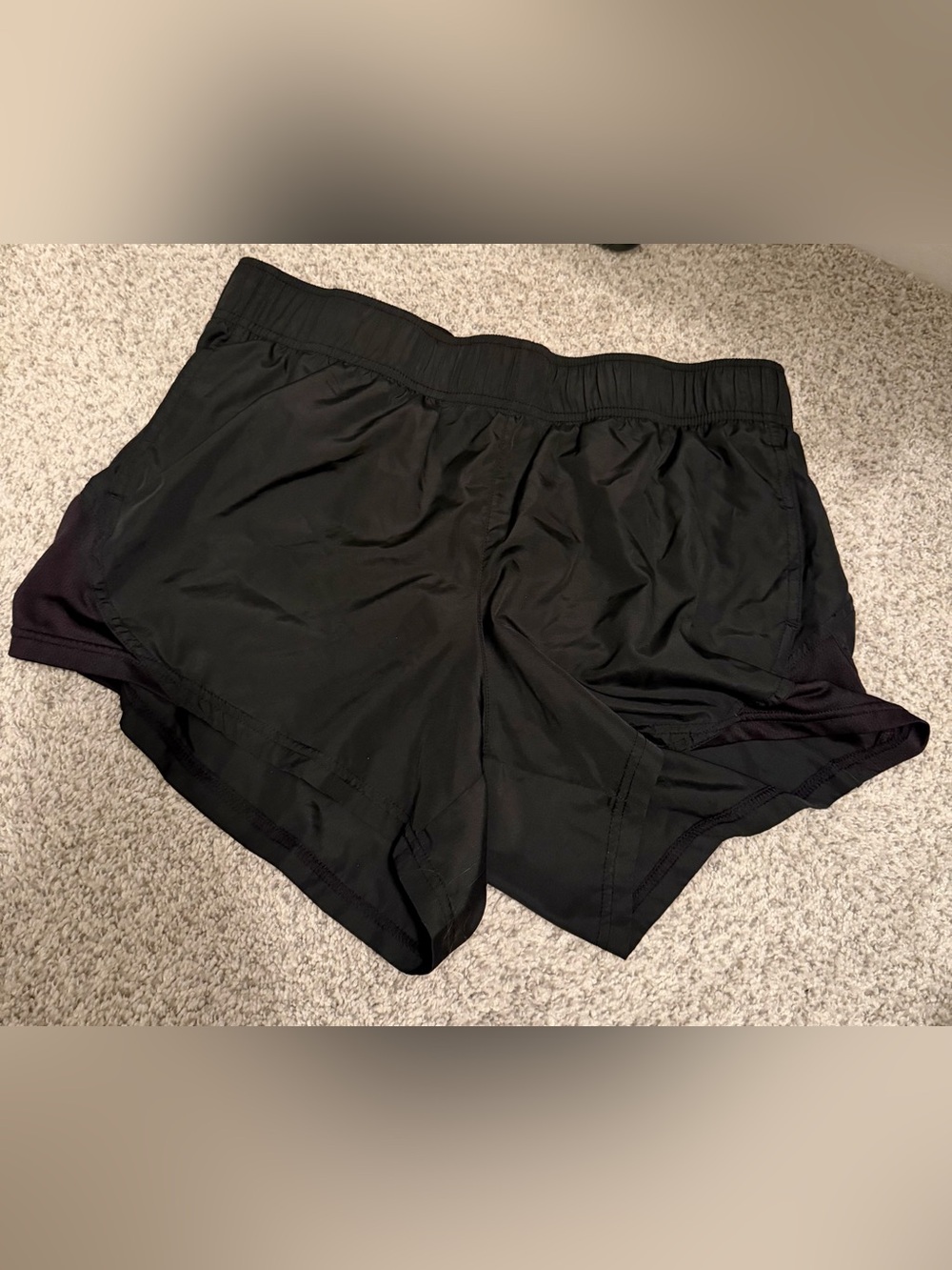 Athletic Works Women's Black Running Shorts
